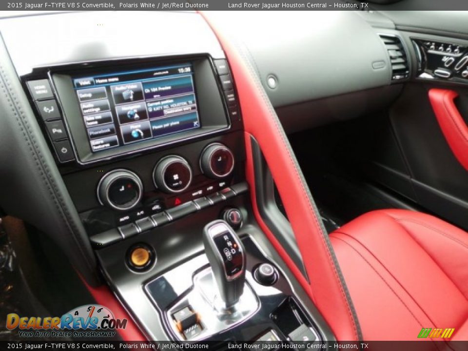 Controls of 2015 Jaguar F-TYPE V8 S Convertible Photo #15