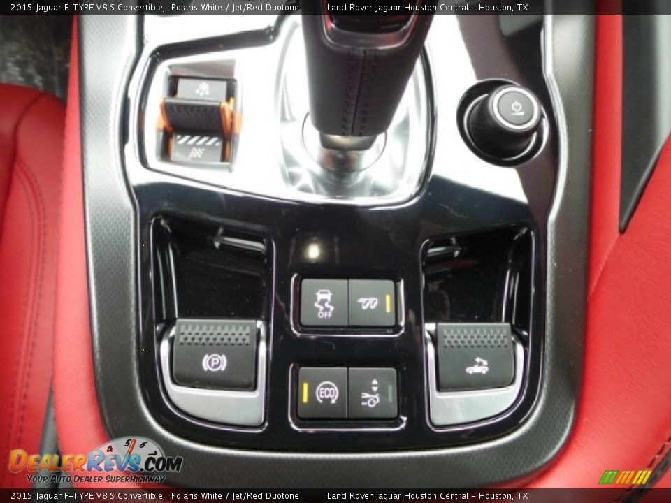 Controls of 2015 Jaguar F-TYPE V8 S Convertible Photo #23