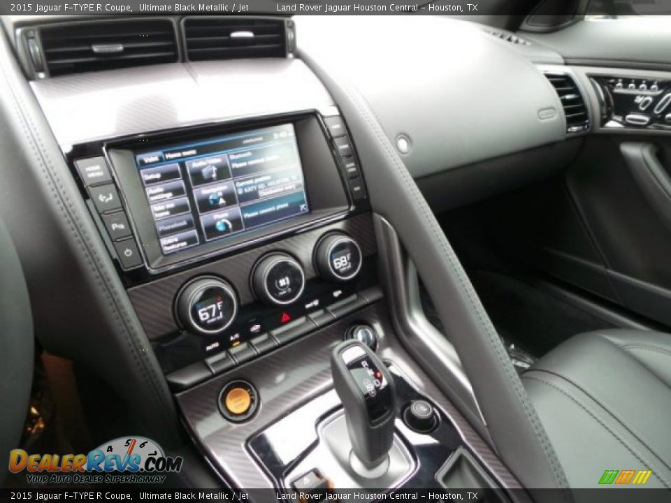 Controls of 2015 Jaguar F-TYPE R Coupe Photo #14