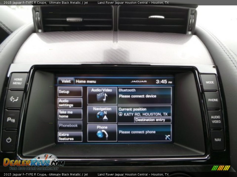 Controls of 2015 Jaguar F-TYPE R Coupe Photo #17