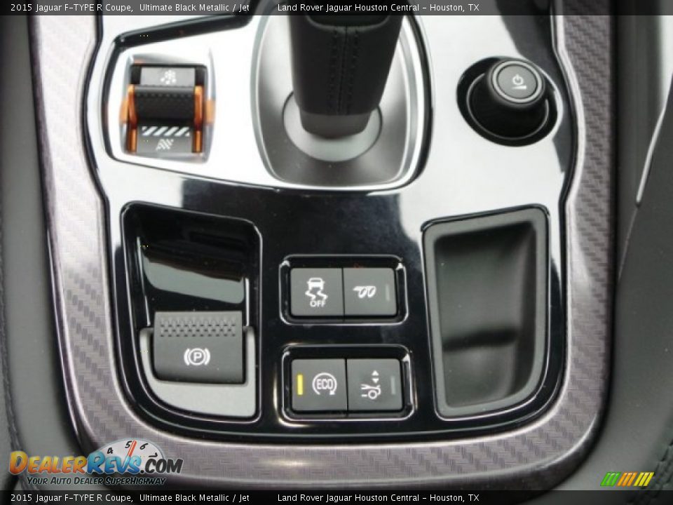 Controls of 2015 Jaguar F-TYPE R Coupe Photo #21