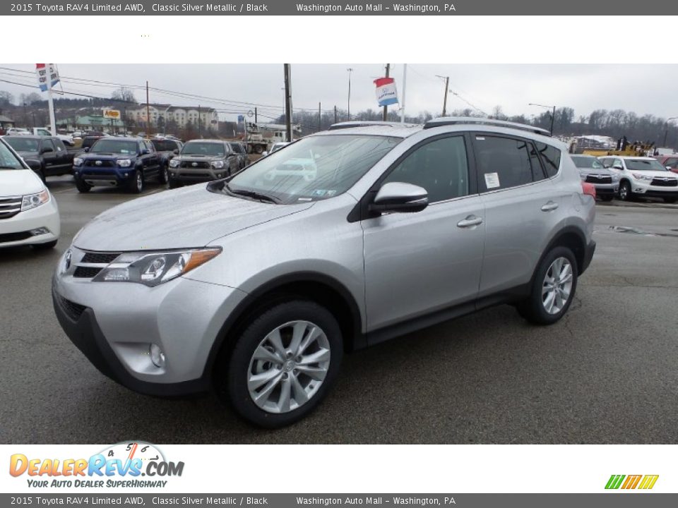 Front 3/4 View of 2015 Toyota RAV4 Limited AWD Photo #2