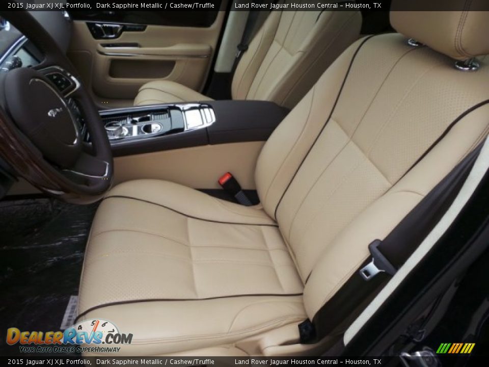 Front Seat of 2015 Jaguar XJ XJL Portfolio Photo #13
