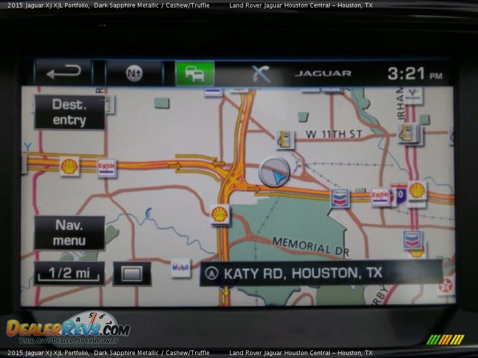 Navigation of 2015 Jaguar XJ XJL Portfolio Photo #19