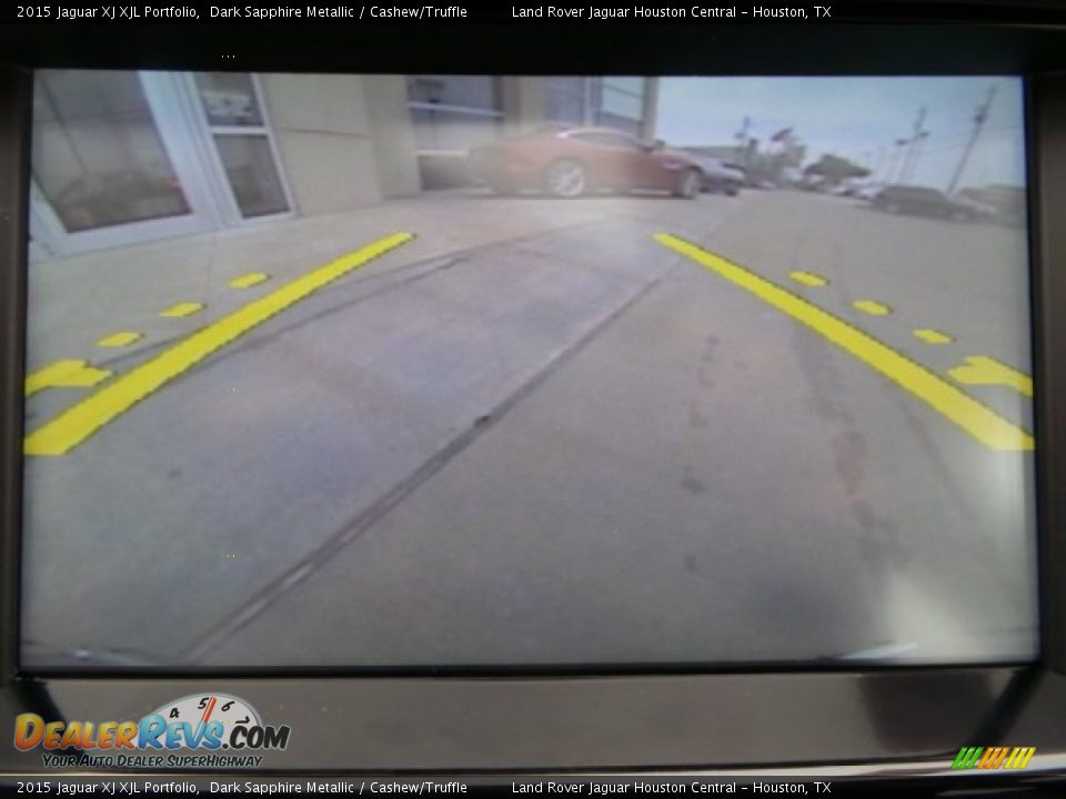 2015 Jaguar XJ XJL Portfolio Dark Sapphire Metallic / Cashew/Truffle Photo #20
