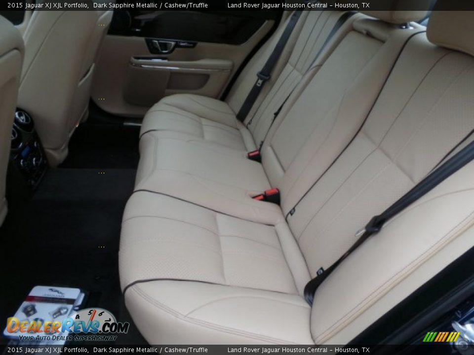 Rear Seat of 2015 Jaguar XJ XJL Portfolio Photo #25