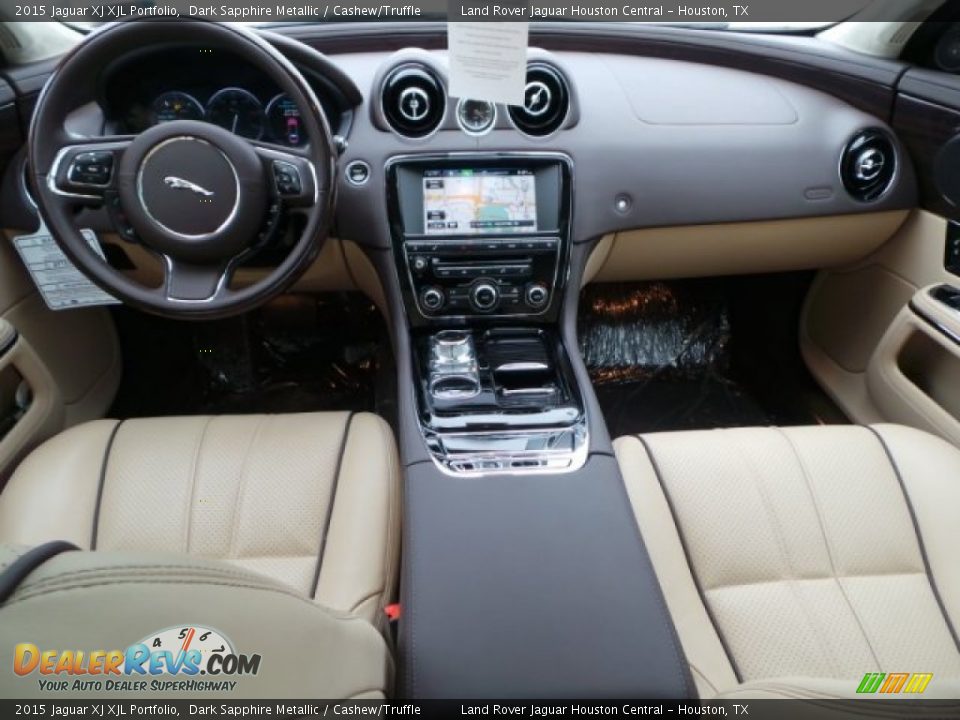 Cashew/Truffle Interior - 2015 Jaguar XJ XJL Portfolio Photo #26