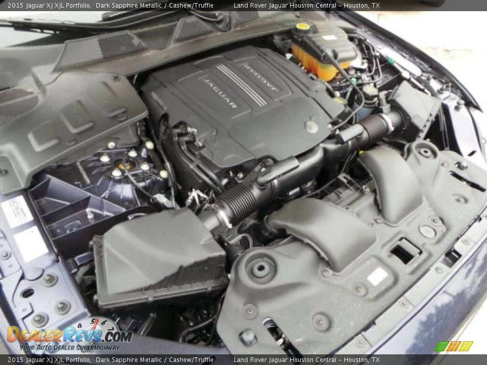 2015 Jaguar XJ XJL Portfolio 3.0 Liter Supercharged DOHC 24-Valve V6 Engine Photo #30