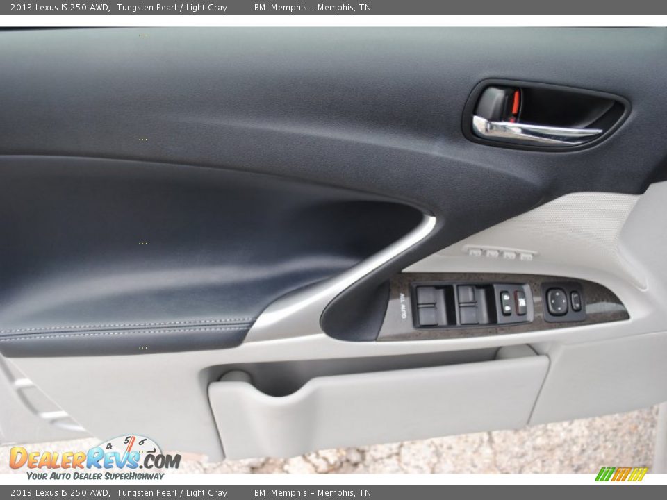 2013 Lexus IS 250 AWD Tungsten Pearl / Light Gray Photo #10