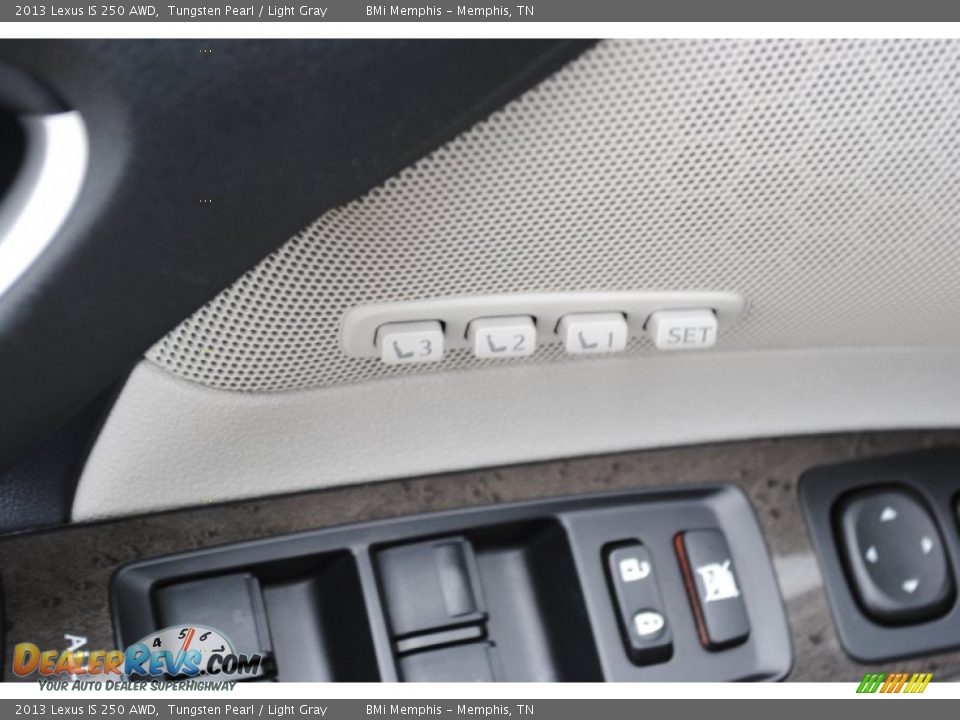 2013 Lexus IS 250 AWD Tungsten Pearl / Light Gray Photo #11