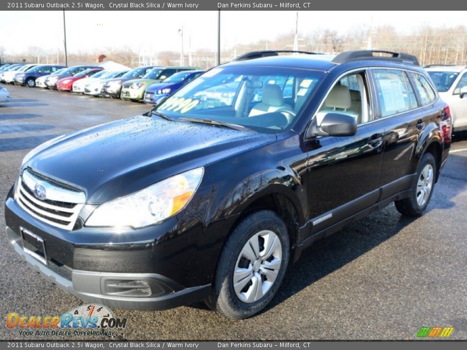 Front 3/4 View of 2011 Subaru Outback 2.5i Wagon Photo #3