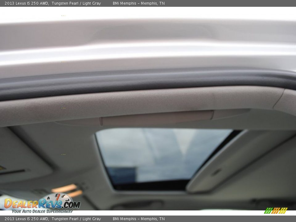 2013 Lexus IS 250 AWD Tungsten Pearl / Light Gray Photo #24