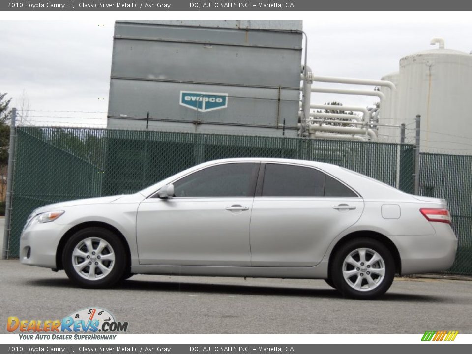 Classic Silver Metallic 2010 Toyota Camry LE Photo #6