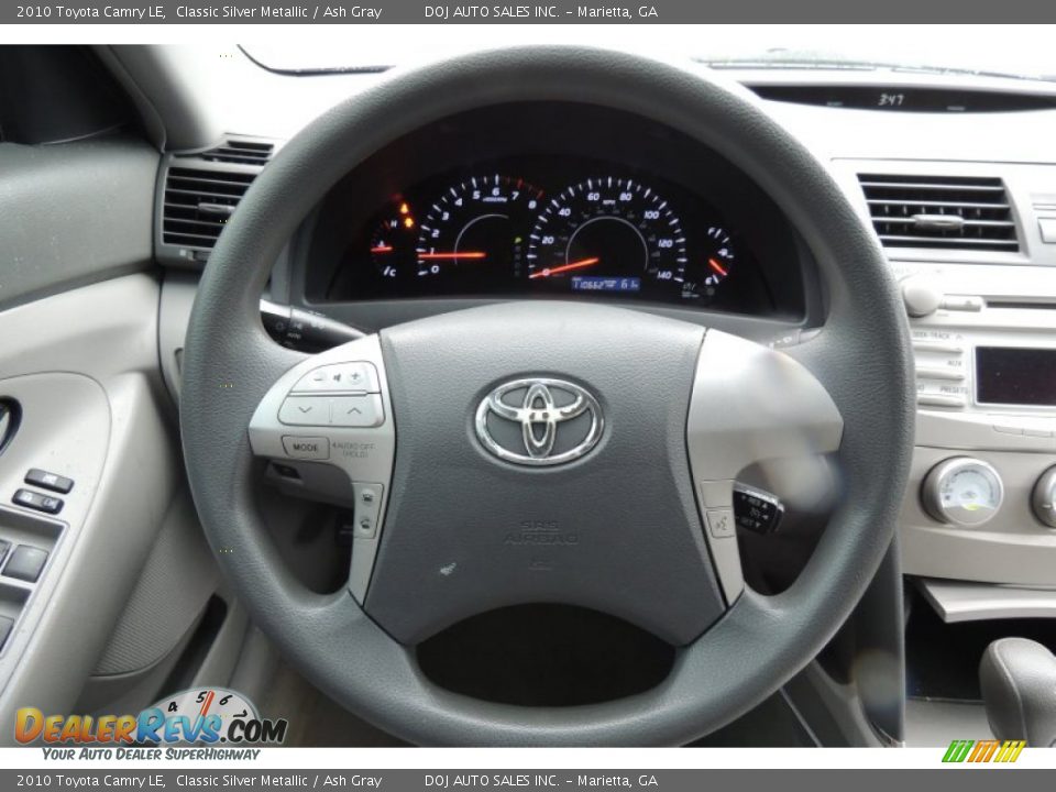 2010 Toyota Camry LE Steering Wheel Photo #12