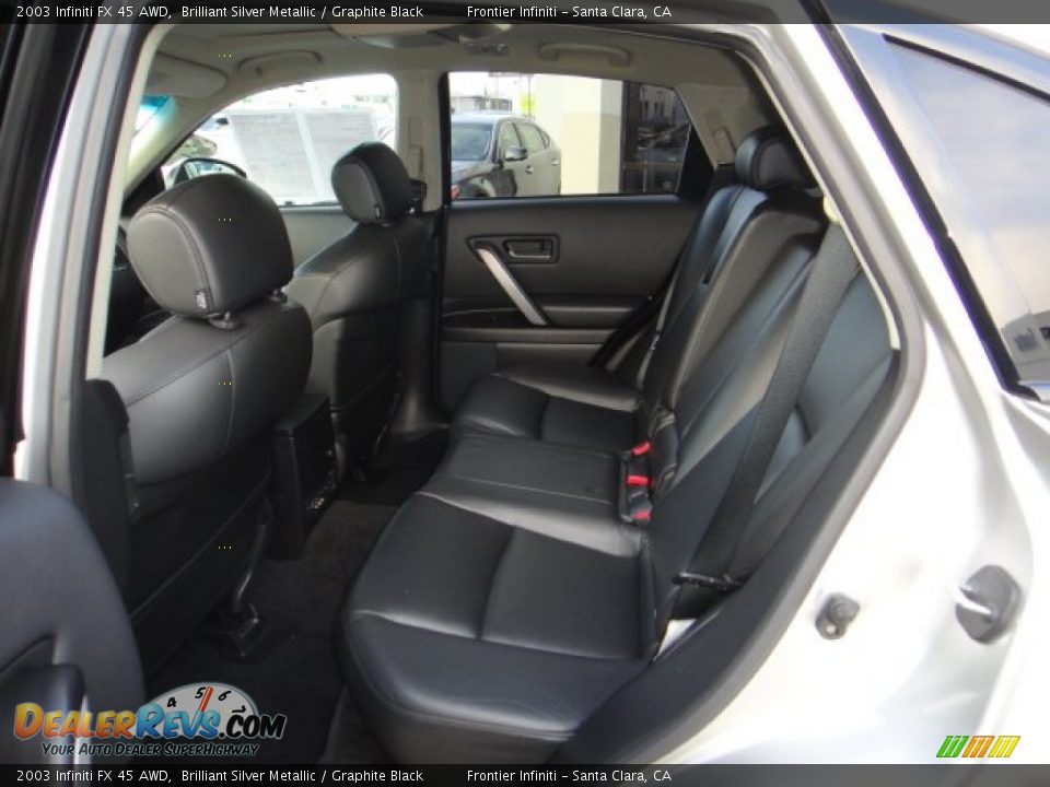 Rear Seat of 2003 Infiniti FX 45 AWD Photo #17