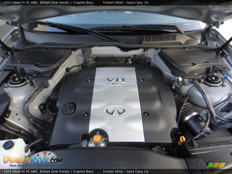 2003 Infiniti FX 45 AWD 4.5 Liter DOHC 32-Valve V8 Engine Photo #24