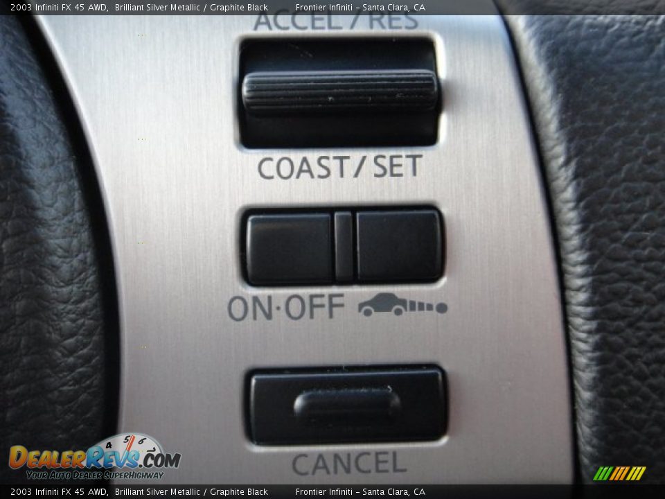 Controls of 2003 Infiniti FX 45 AWD Photo #27