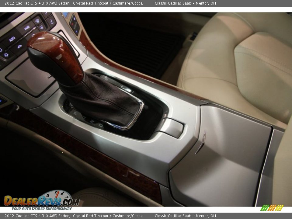 2012 Cadillac CTS 4 3.0 AWD Sedan Crystal Red Tintcoat / Cashmere/Cocoa Photo #9