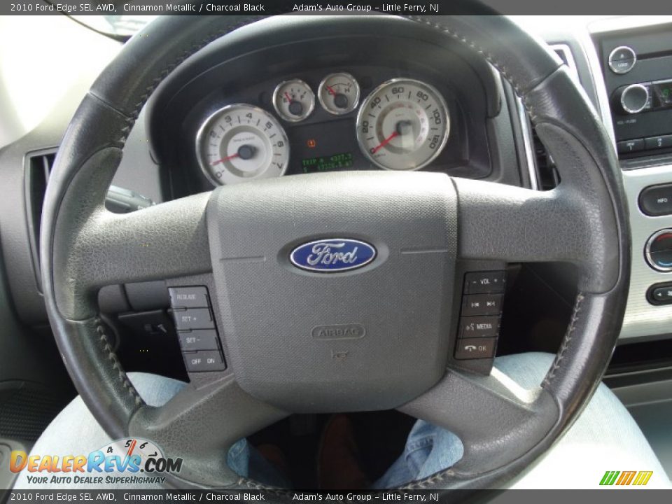2010 Ford Edge SEL AWD Cinnamon Metallic / Charcoal Black Photo #6