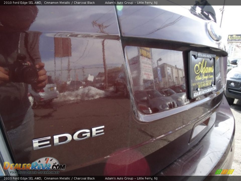 2010 Ford Edge SEL AWD Cinnamon Metallic / Charcoal Black Photo #25