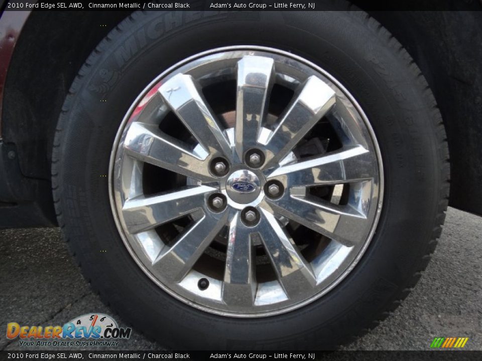 2010 Ford Edge SEL AWD Cinnamon Metallic / Charcoal Black Photo #26