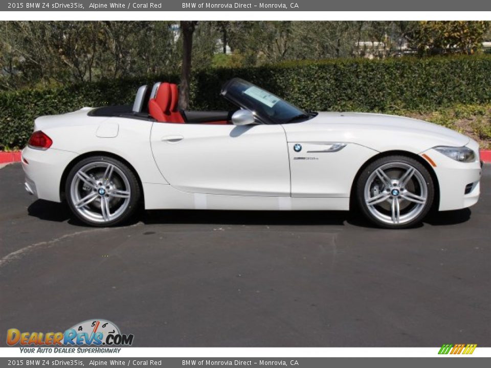 Alpine White 2015 BMW Z4 sDrive35is Photo #2