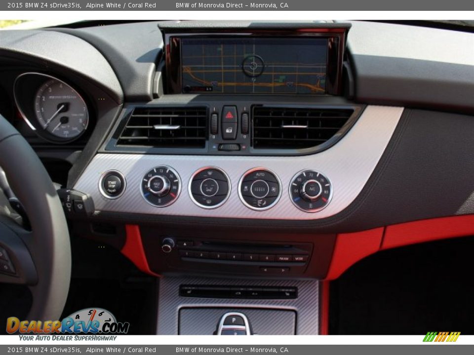 Controls of 2015 BMW Z4 sDrive35is Photo #7