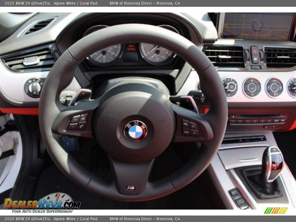 2015 BMW Z4 sDrive35is Steering Wheel Photo #9
