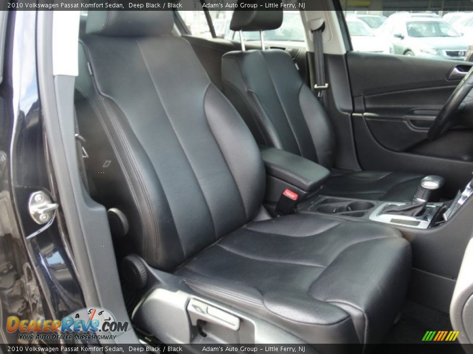 2010 Volkswagen Passat Komfort Sedan Deep Black / Black Photo #6