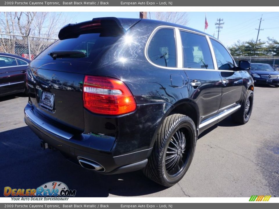 2009 Porsche Cayenne Tiptronic Basalt Black Metallic / Black Photo #3