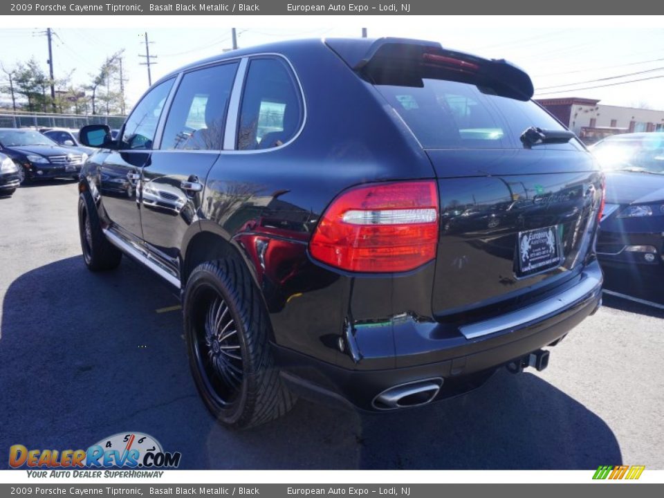 2009 Porsche Cayenne Tiptronic Basalt Black Metallic / Black Photo #4
