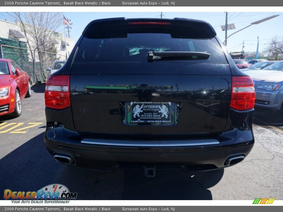 2009 Porsche Cayenne Tiptronic Basalt Black Metallic / Black Photo #6