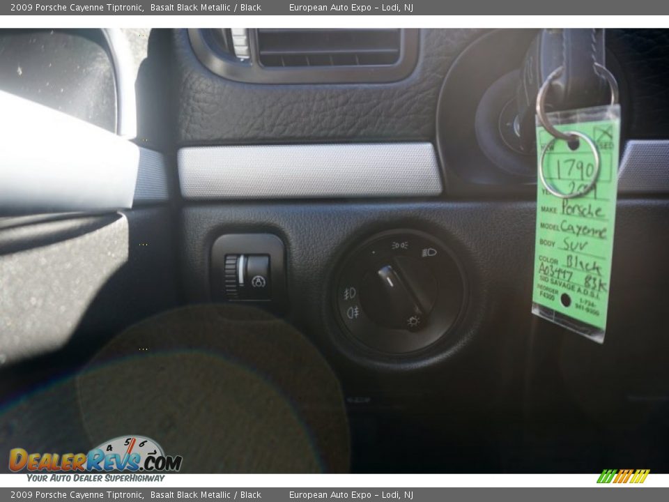 2009 Porsche Cayenne Tiptronic Basalt Black Metallic / Black Photo #10