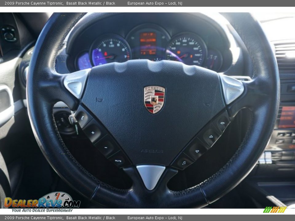 2009 Porsche Cayenne Tiptronic Basalt Black Metallic / Black Photo #11