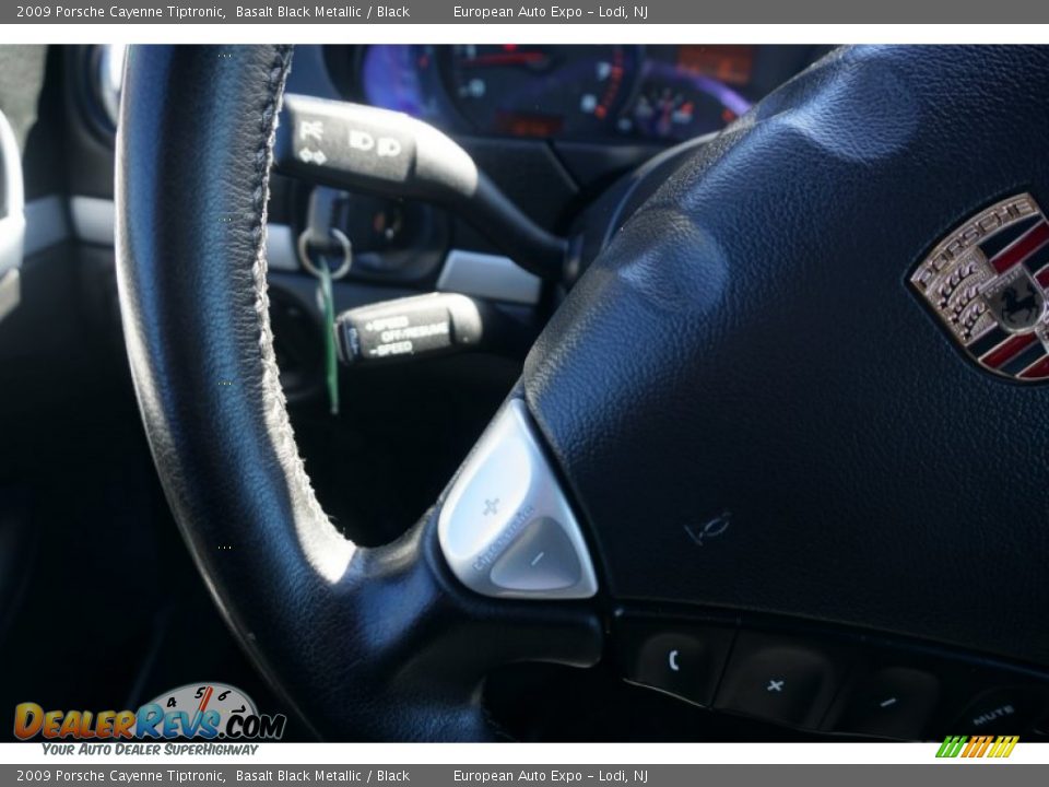 2009 Porsche Cayenne Tiptronic Basalt Black Metallic / Black Photo #13