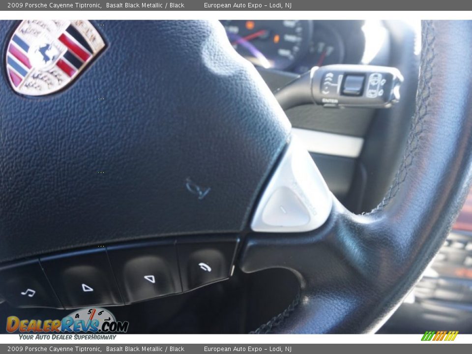 2009 Porsche Cayenne Tiptronic Basalt Black Metallic / Black Photo #14