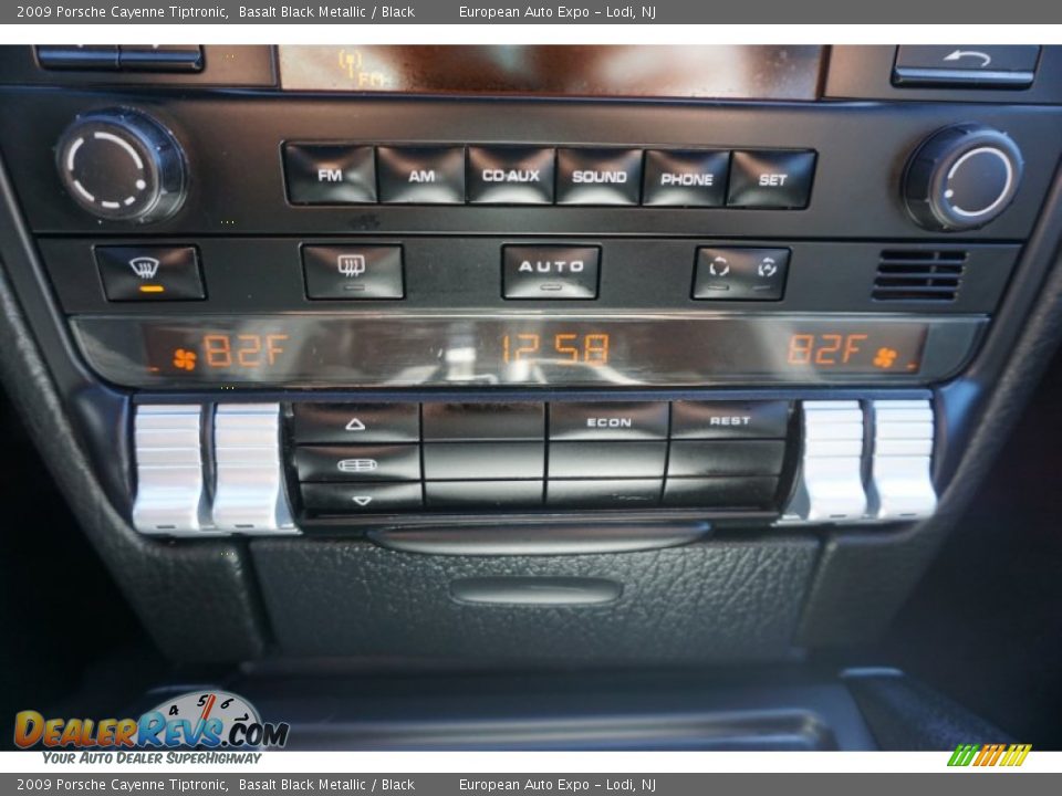 2009 Porsche Cayenne Tiptronic Basalt Black Metallic / Black Photo #19