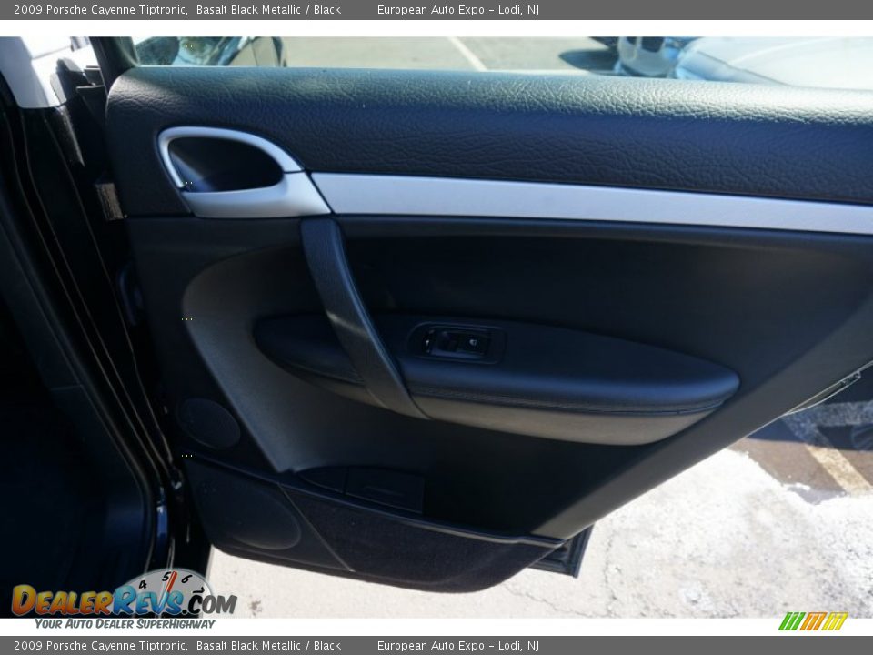 2009 Porsche Cayenne Tiptronic Basalt Black Metallic / Black Photo #28
