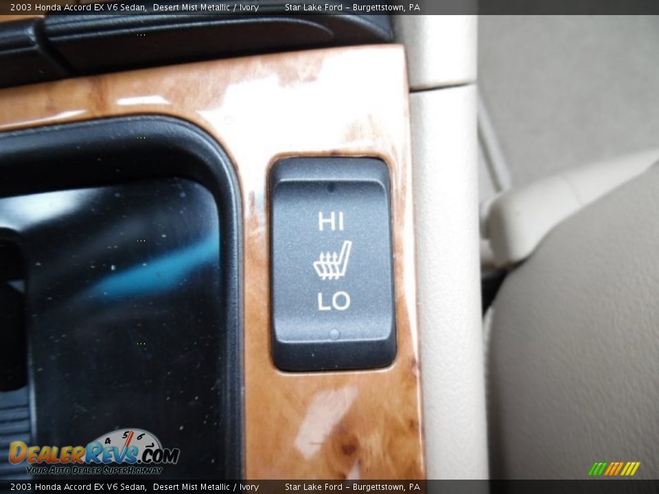 2003 Honda Accord EX V6 Sedan Desert Mist Metallic / Ivory Photo #19