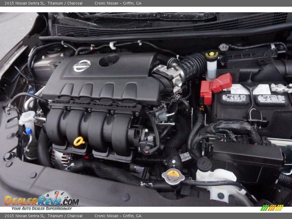 2015 Nissan Sentra SL 1.8 Liter DOHC 16-Valve CVTCS 4 Cylinder Engine Photo #13