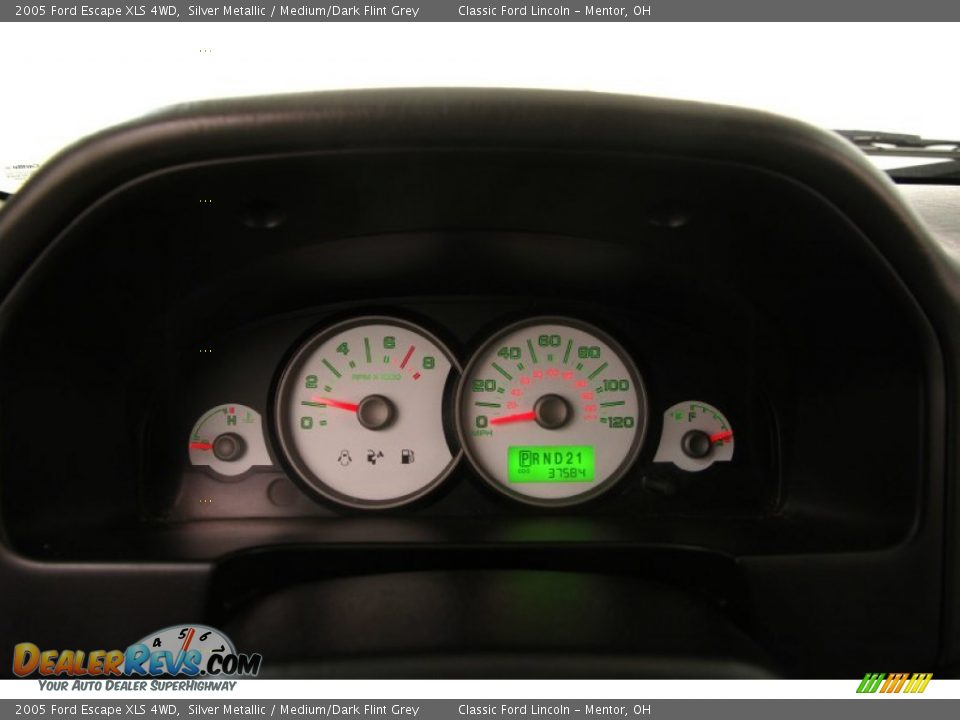 2005 Ford Escape XLS 4WD Gauges Photo #7