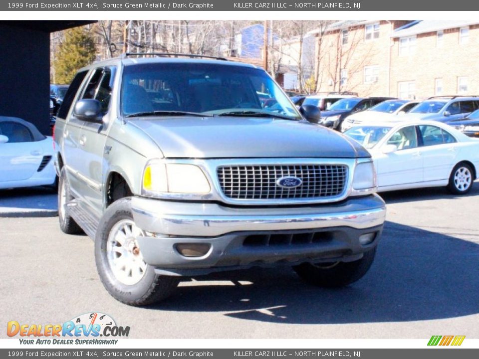 1999 Ford Expedition XLT 4x4 Spruce Green Metallic / Dark Graphite Photo #1