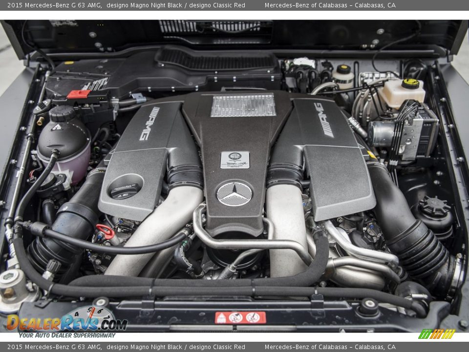 2015 Mercedes-Benz G 63 AMG 5.5 Liter AMG biturbo DOHC 32-Valve VVT V8 Engine Photo #9
