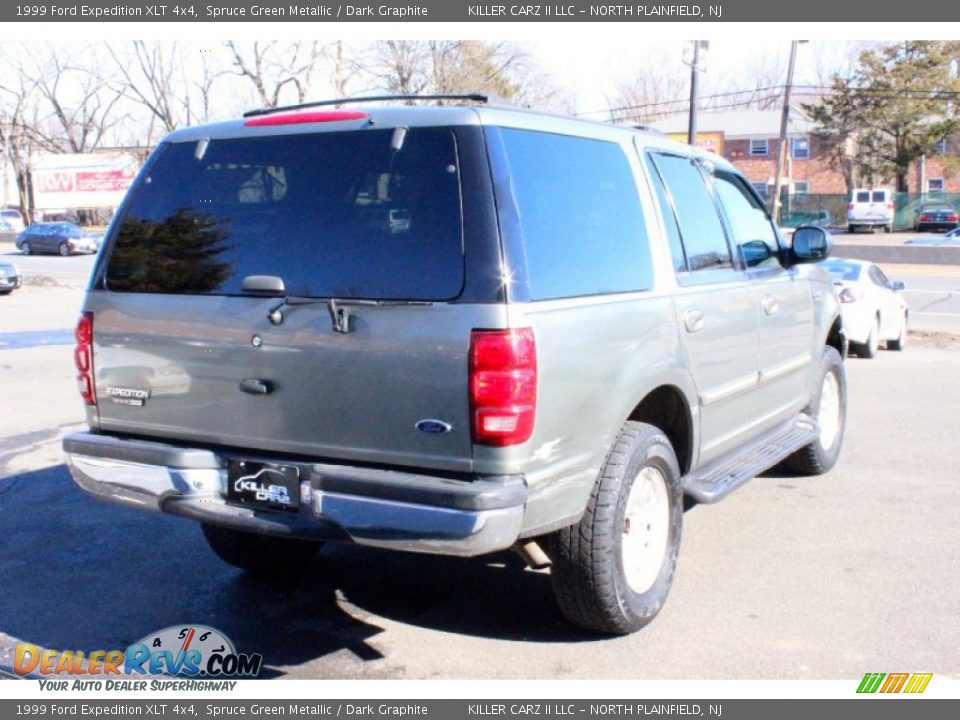 1999 Ford Expedition XLT 4x4 Spruce Green Metallic / Dark Graphite Photo #6