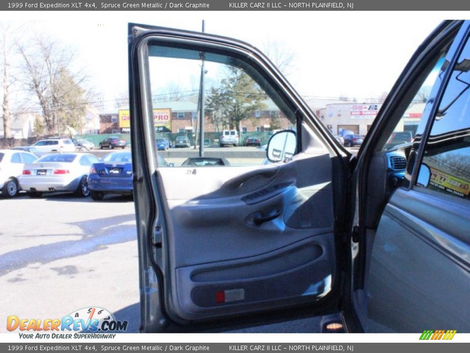 1999 Ford Expedition XLT 4x4 Spruce Green Metallic / Dark Graphite Photo #11