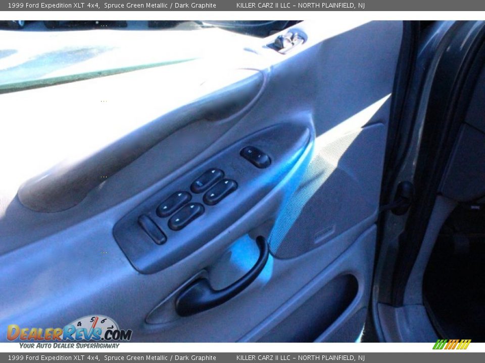 1999 Ford Expedition XLT 4x4 Spruce Green Metallic / Dark Graphite Photo #12