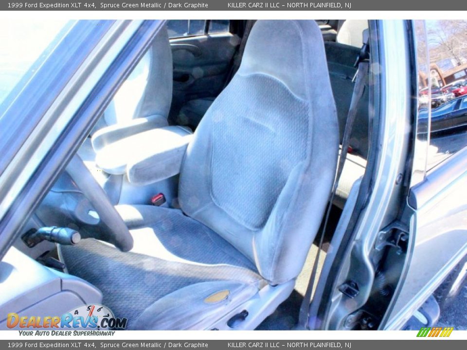 1999 Ford Expedition XLT 4x4 Spruce Green Metallic / Dark Graphite Photo #15