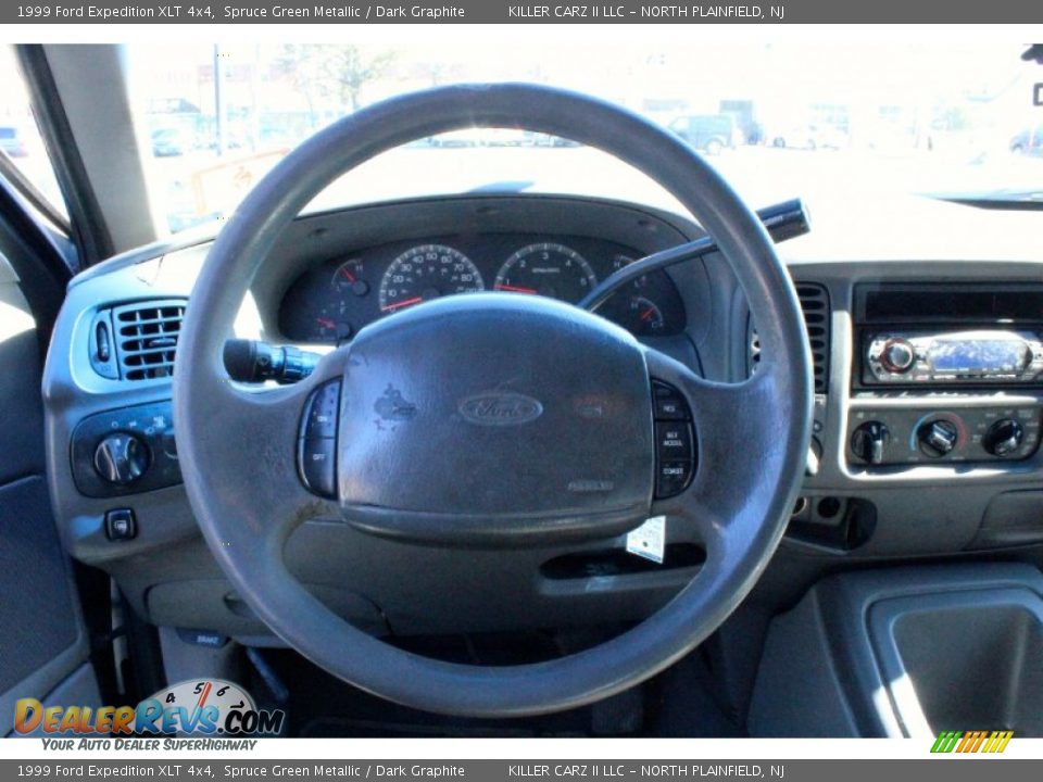 1999 Ford Expedition XLT 4x4 Spruce Green Metallic / Dark Graphite Photo #16