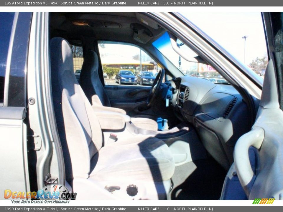 1999 Ford Expedition XLT 4x4 Spruce Green Metallic / Dark Graphite Photo #21