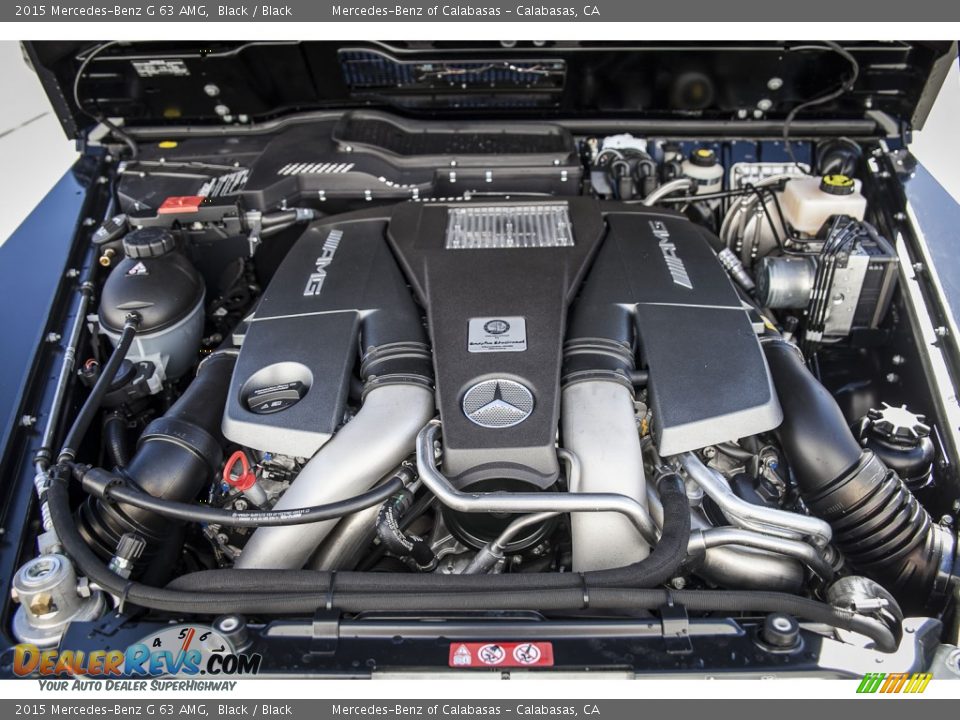 2015 Mercedes-Benz G 63 AMG 5.5 Liter AMG biturbo DOHC 32-Valve VVT V8 Engine Photo #9